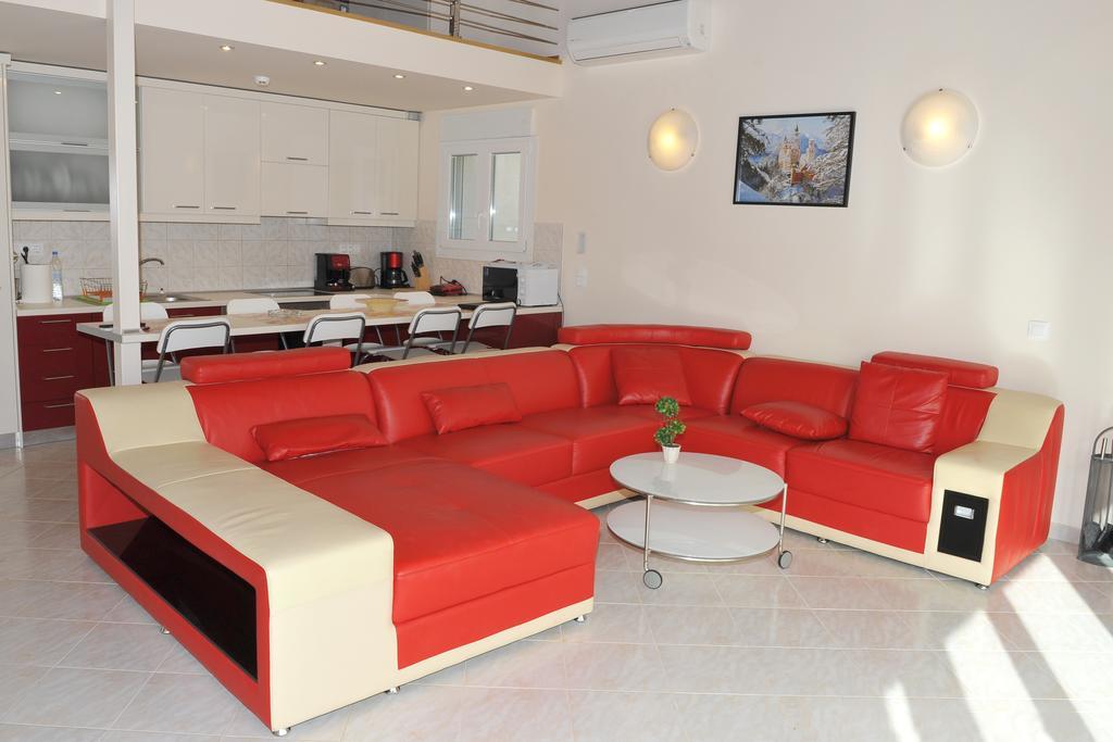 Villa Poulades Gouvia Habitación foto